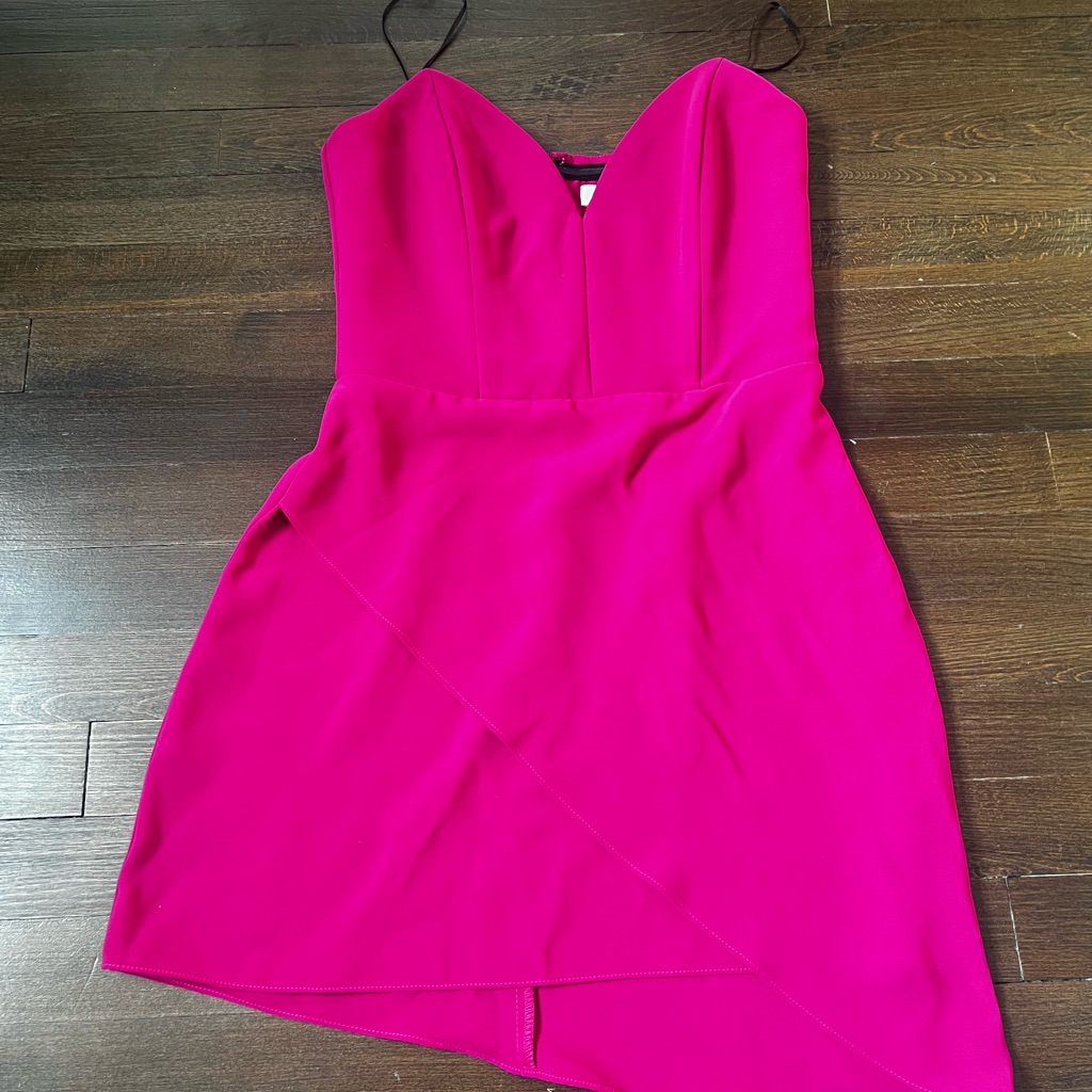 Amanda Uprichard Fuchsia Dress Size Small